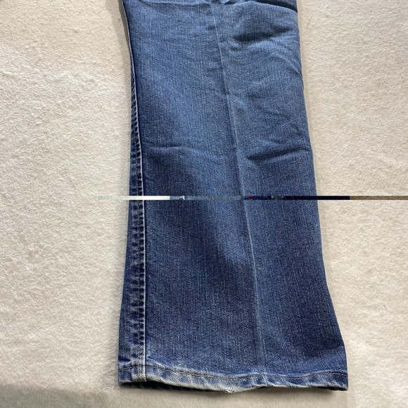 Wrangler Cool Vantage Jeans Mens 44x32 Blue Regular Fit Straight Leg Denim - Picture 13 of 13